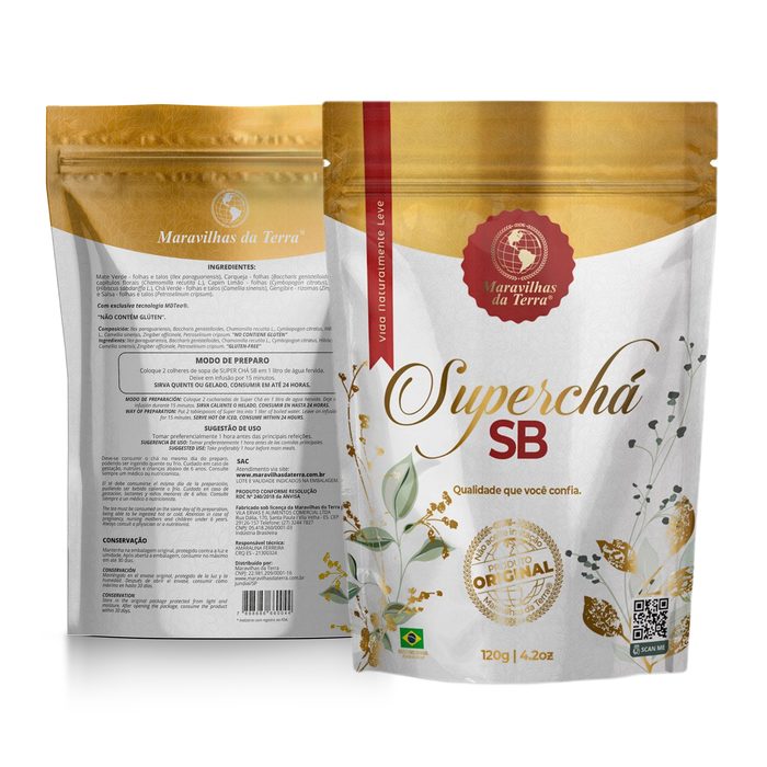 Super Chá SB Maravilhas da Terra